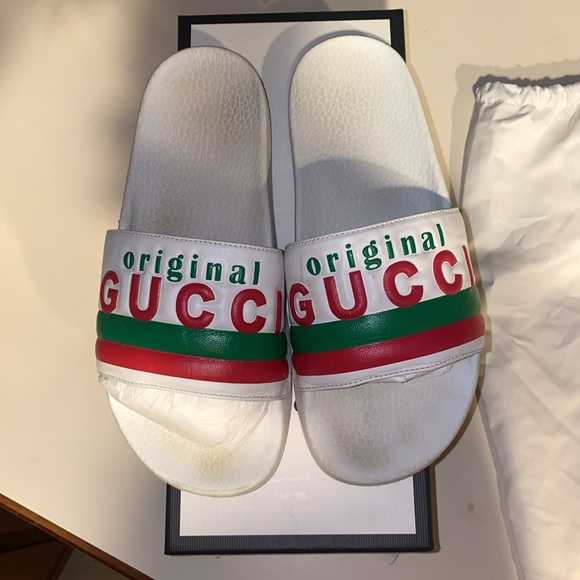 Original Gucci pool slides - Picture 2 of 7